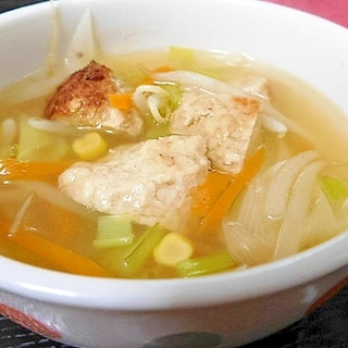 鶏団子シャンタンスープ